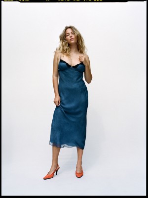 Blue Realisation Par The Karlie Dress | US-267150PKQ