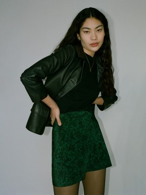 Dark Green Realisation Par The Cookies Skirts | US-374810HND