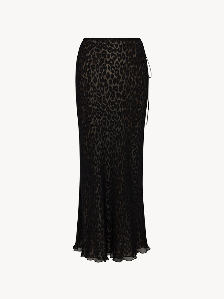 Black Leopard Realisation Par The Gigi Skirts | US-168047EVB