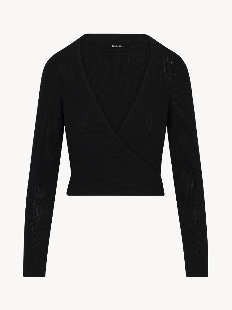 Black Realisation Par The Maisie Cardigan | US-051473HNV