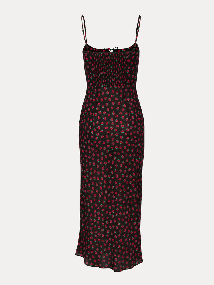 Black / Red Realisation Par The Alba Dress | US-792461RDU