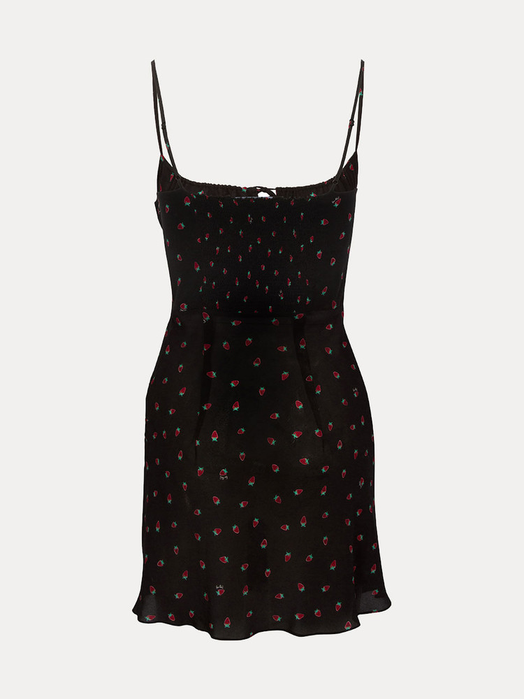 Black / Red Realisation Par The Inez Dress | US-014697MEA