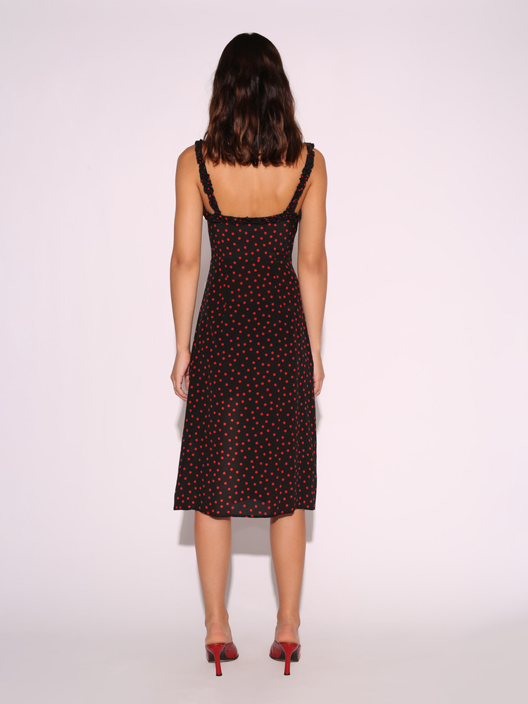 Black / Red Realisation Par The Juliet Dress | US-186905NPU