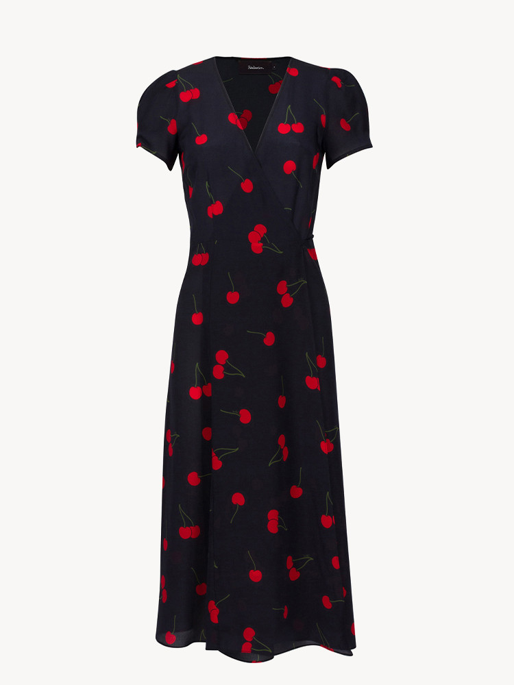 Black / Red Realisation Par The Teale Dress | US-968720RWG