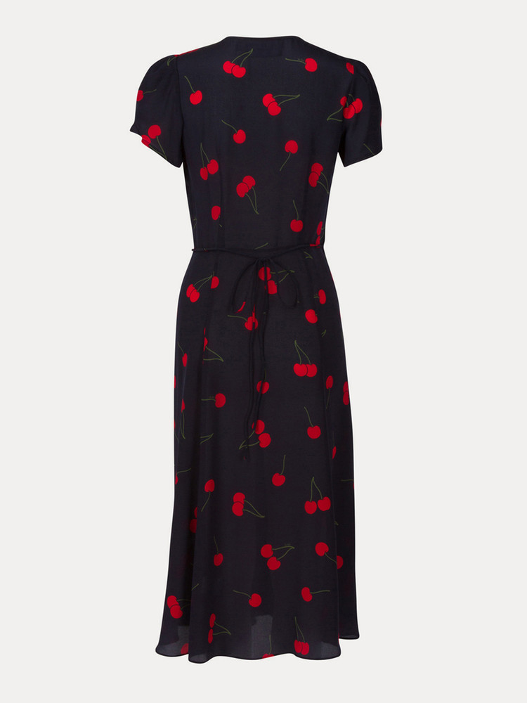 Black / Red Realisation Par The Teale Dress | US-968720RWG