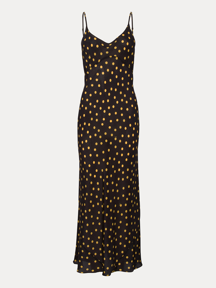 Black / Yellow Realisation Par The Iggy Dress | US-195784HFE