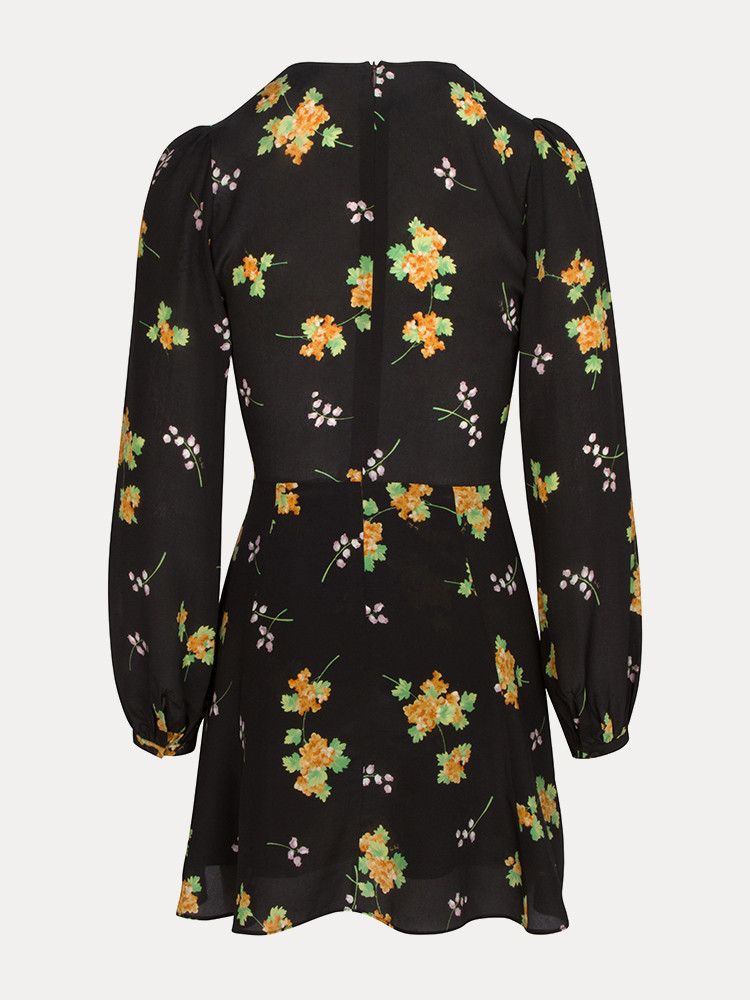 Black / Yellow / Green Realisation Par The Kate Dress | US-816475KRL