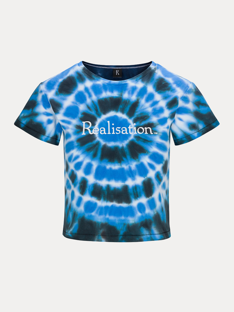 Blue / Black Realisation Par Realisation Logo Tee | US-034196AJC