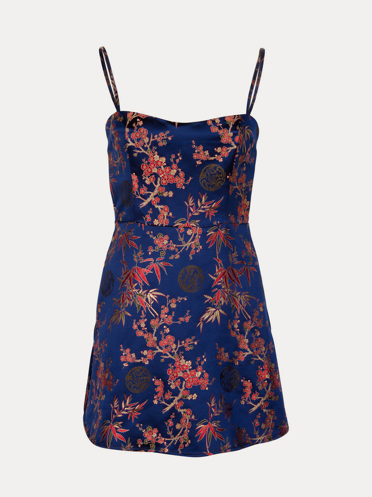 Blue / Red Realisation Par The Emilie Dress | US-689203GYQ