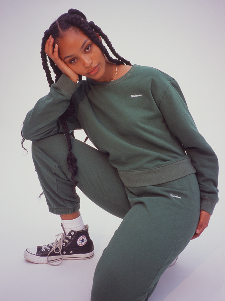 Green Realisation Par Réal Sweatpants | US-405931XLD