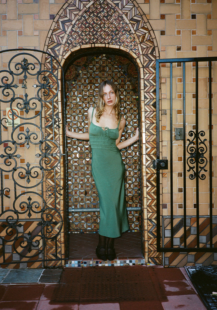 Green Realisation Par The Camille Dress | US-635704YCQ