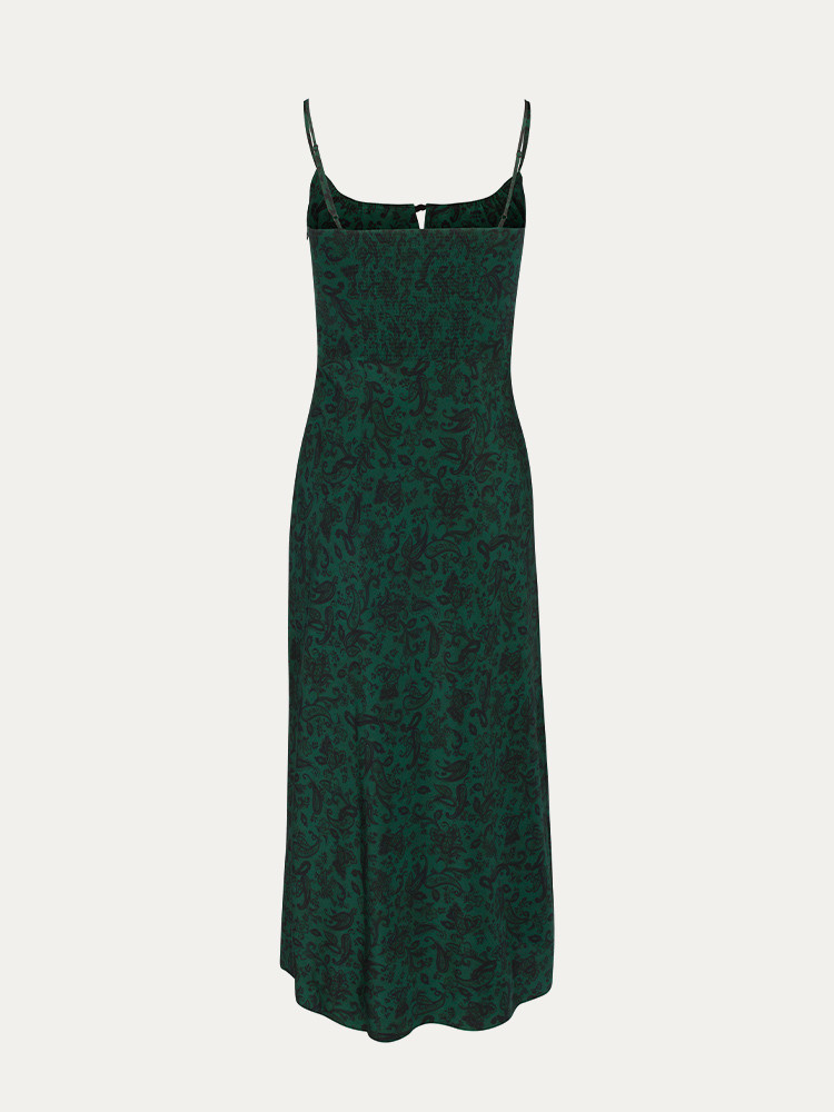 Green / Black Realisation Par The Alba Dress | US-098251PDG