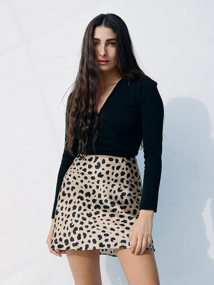 Leopard Realisation Par The Cookies Skirts | US-653142HTW