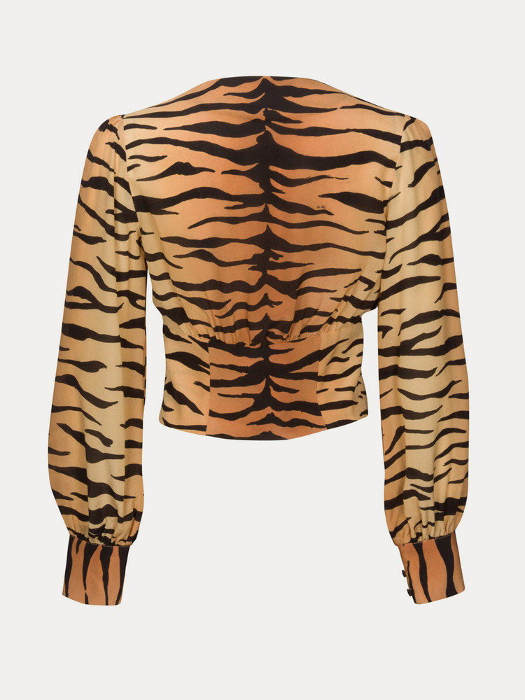 Leopard Realisation Par The Kaia Top | US-385764AVH