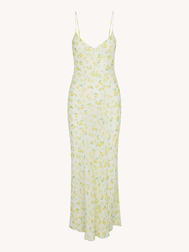 Light Yellow Realisation Par The Eugenie Dress | US-897013VZB