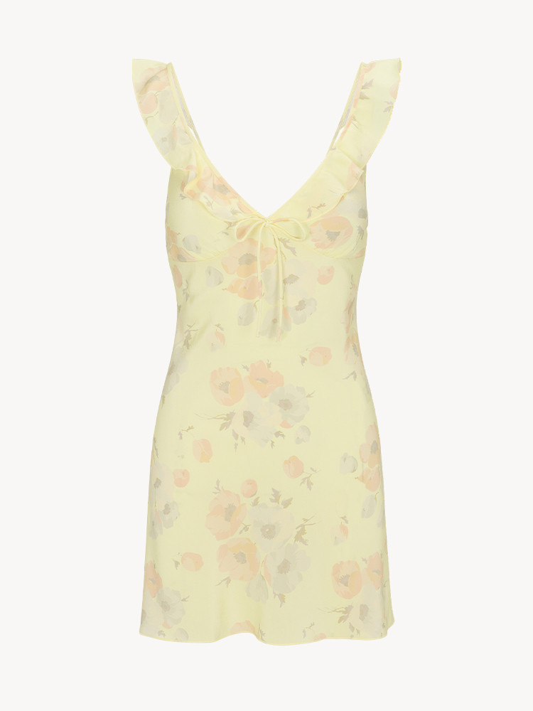 Light Yellow Realisation Par The Hazel Dress | US-806714UHP