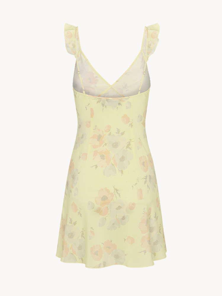 Light Yellow Realisation Par The Hazel Dress | US-806714UHP