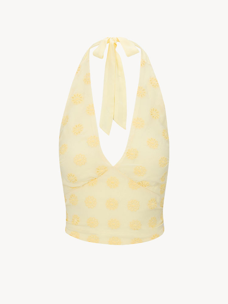 Light Yellow Realisation Par The Tennessee Top | US-057319MIQ