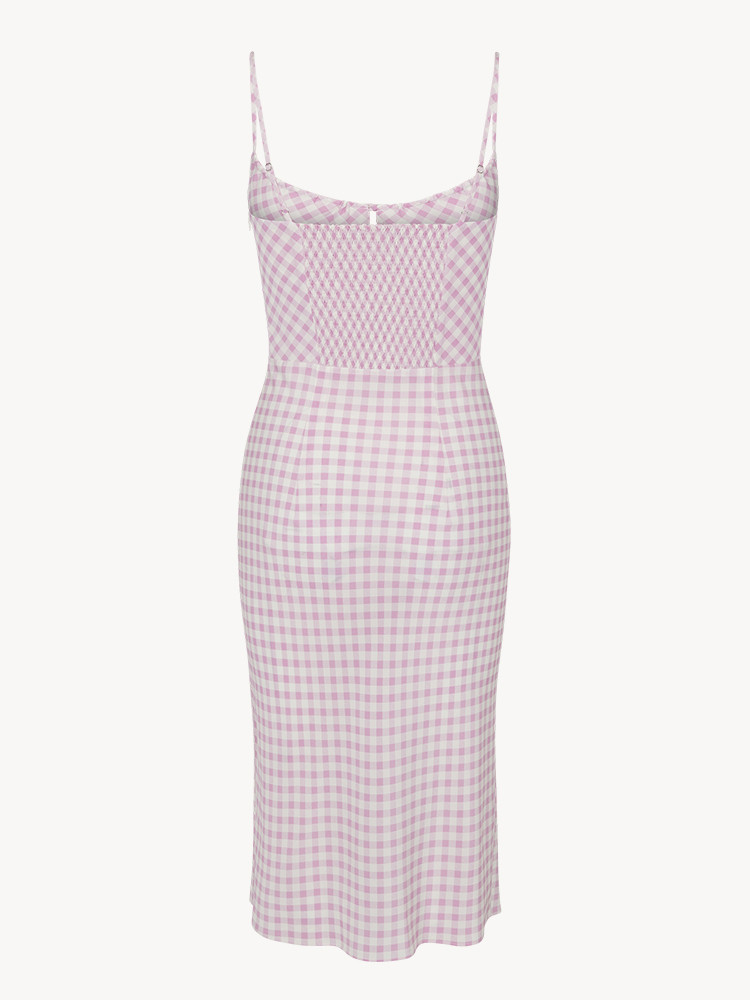 Pink / White Realisation Par The Elsa Dress | US-046837GYC