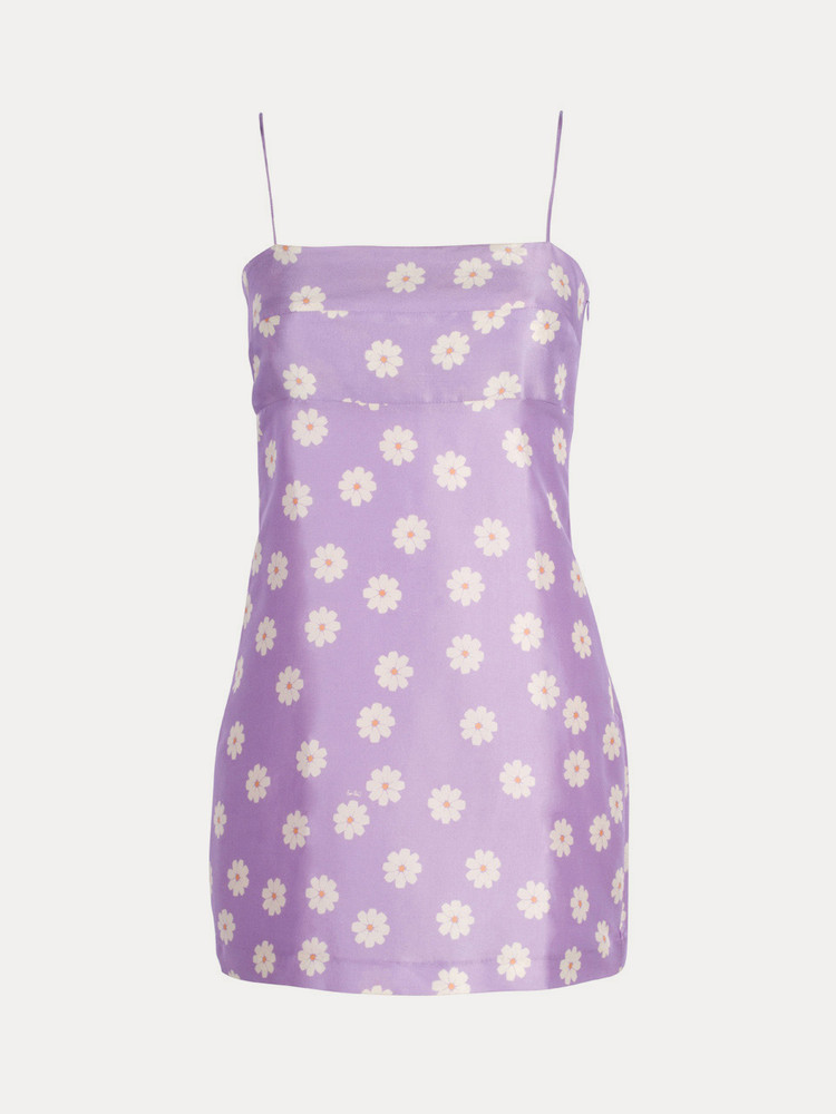 Purple / White Realisation Par The Christy Dress | US-389205FTI