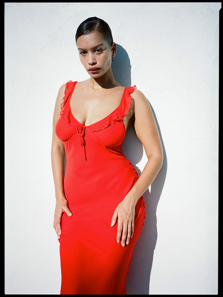 Red Realisation Par The Gemma Dress | US-921708CFT