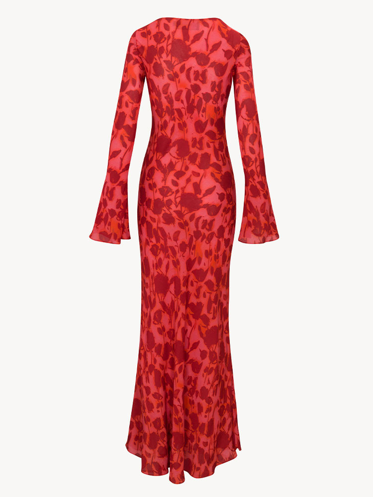 Red Realisation Par The Gia Dress | US-789045KOI