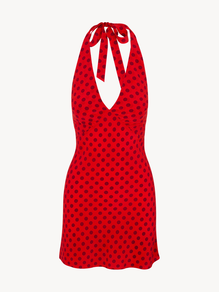 Red Realisation Par The Leila Dress | US-243761HVP