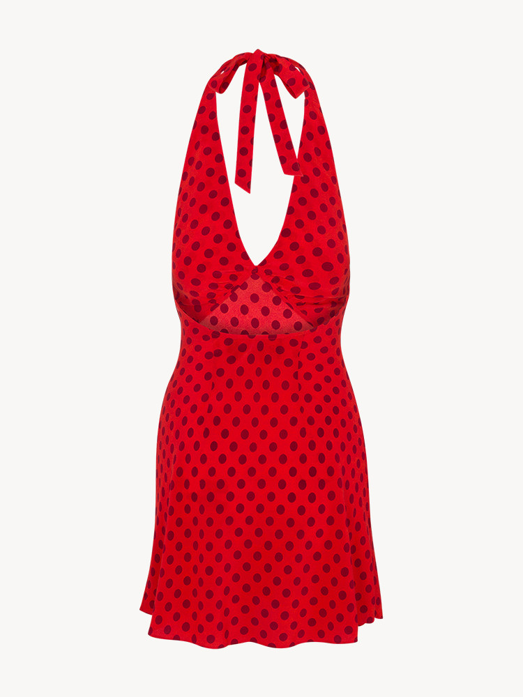 Red Realisation Par The Leila Dress | US-243761HVP