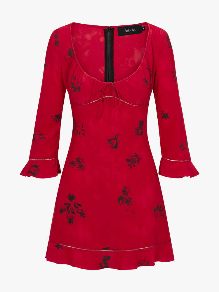 Red / Black Realisation Par The Sofia Dress | US-819235MEV