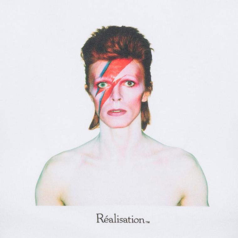 White Realisation Par Aladdin Sane Baby Tee | US-284769OVR