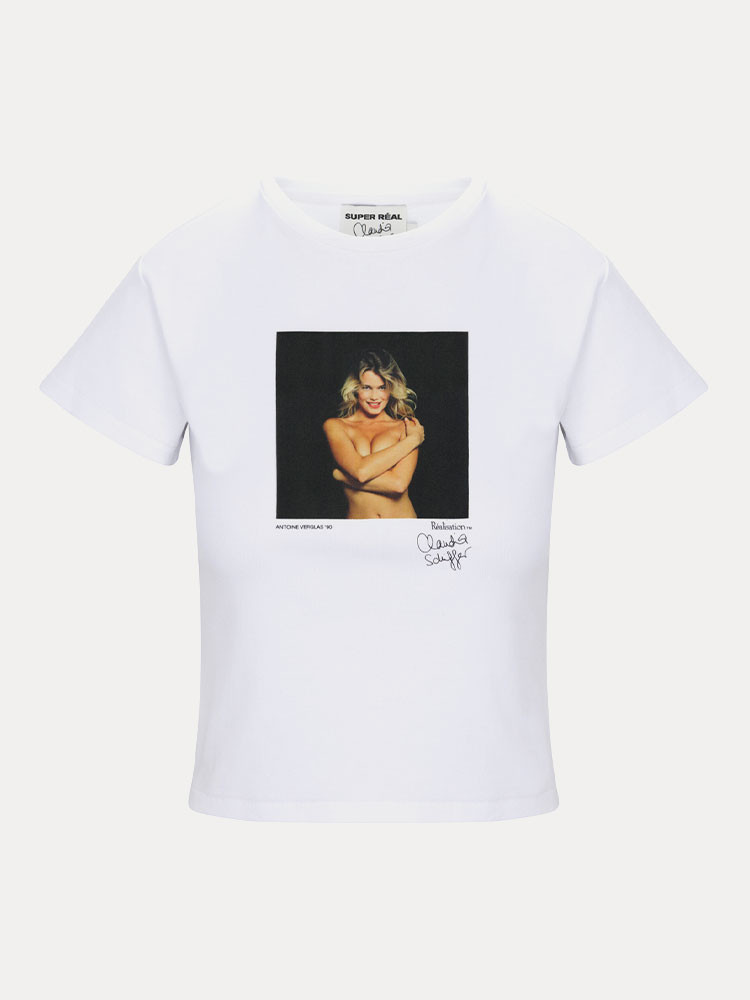 White Realisation Par Studio Baby Tee | US-861723QGX