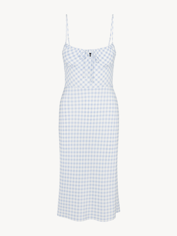 White / Blue Realisation Par The Elsa Dress | US-536091BNP