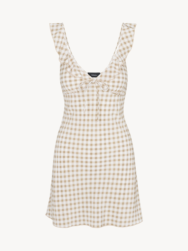 White / Light Olive Realisation Par The Hazel Dress | US-871054AOK