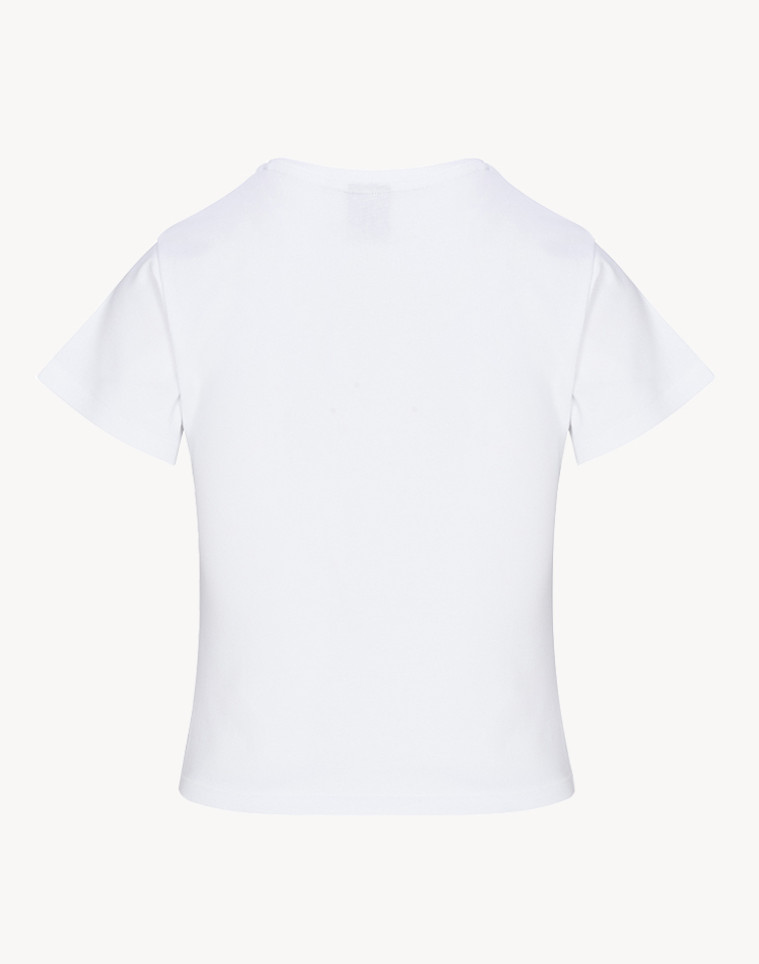 White / Purple Realisation Par The Pony Baby Tee | US-786431HNT