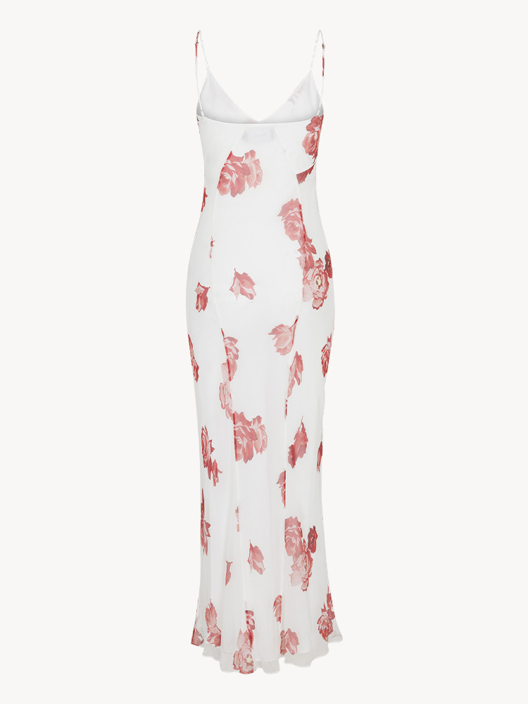 White / Red Realisation Par The Eugenie Dress | US-072346XAI