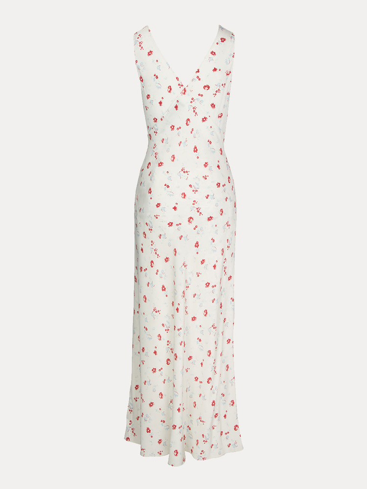 White / Red Realisation Par The Liv Dress | US-285794QJA